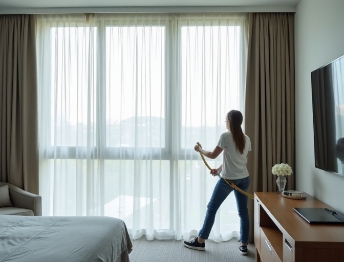 Kenmore Hills Sheer Curtain Cleaning